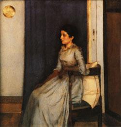 Fernand Khnopff Marie Monnom oil painting image